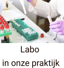 Labo  in onze praktijk